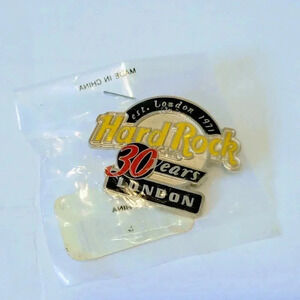 Hard Rock Cafe London Pin NWT 30th Anniversary